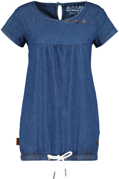 Damen-Freizeitshirt SummerAK DNM mit praktischen Details Dunkelblau