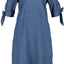 AnnieAK DNM A Longsleeve Dress Dunkelblau