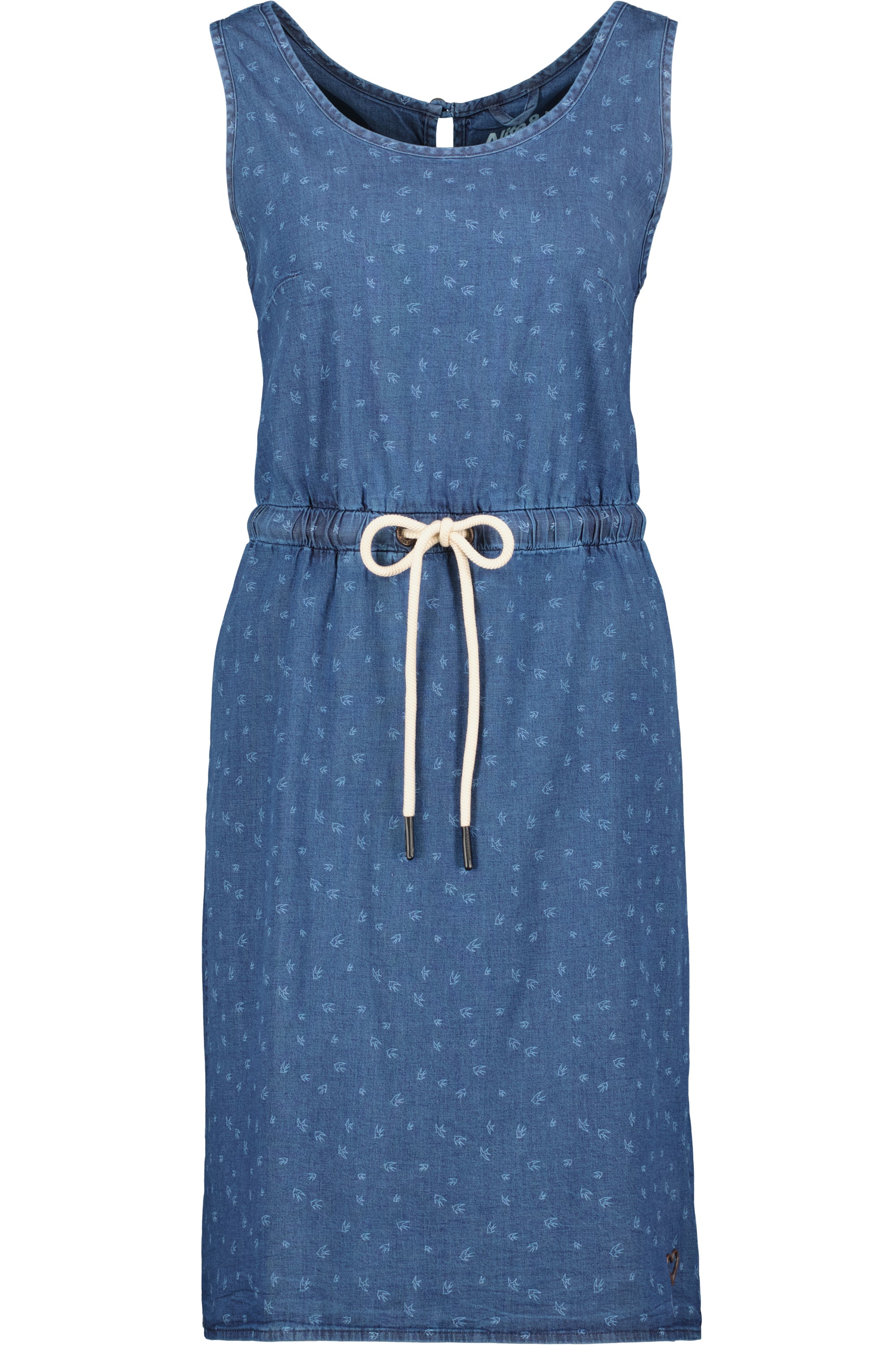 Sommerkleid DojaAK DNM B - Trendy Denim-Look für Damen Dunkelblau