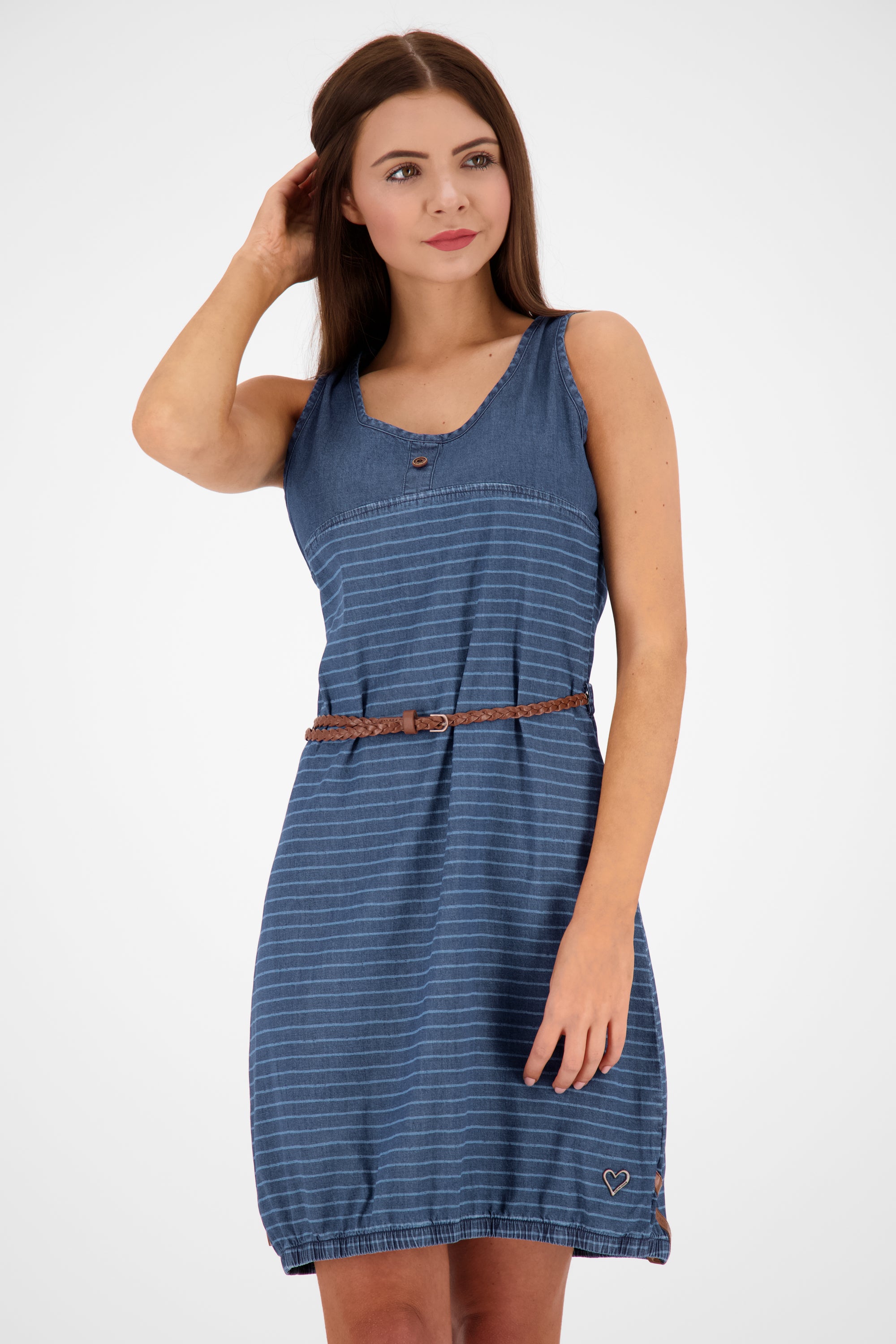 Unbeschwert durch den Sommer mit DojaAK DNM B Kleid für Damen Dunkelblau