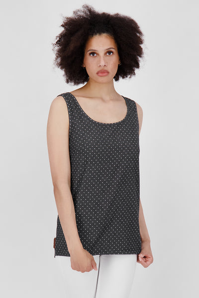 Bequem und stylish - KarlaAK B ärmelloses Tanktop für Damen Schwarz