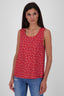 Luftig leichte Shirtbluse mit Muster GiuliaAK B für Damen Dunkelrot