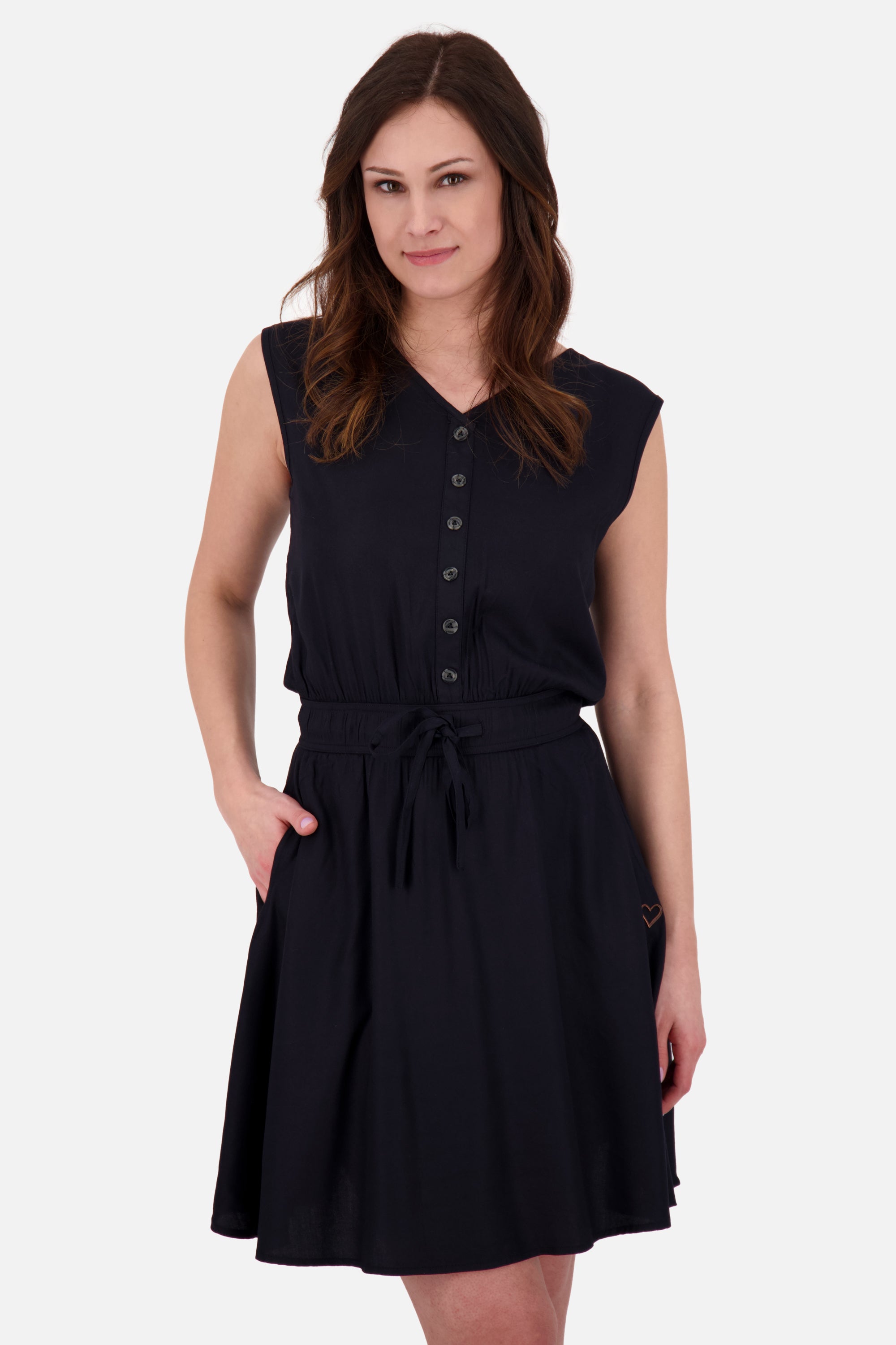 ScarlettAK A kurzes Kleid Damen Schwarz