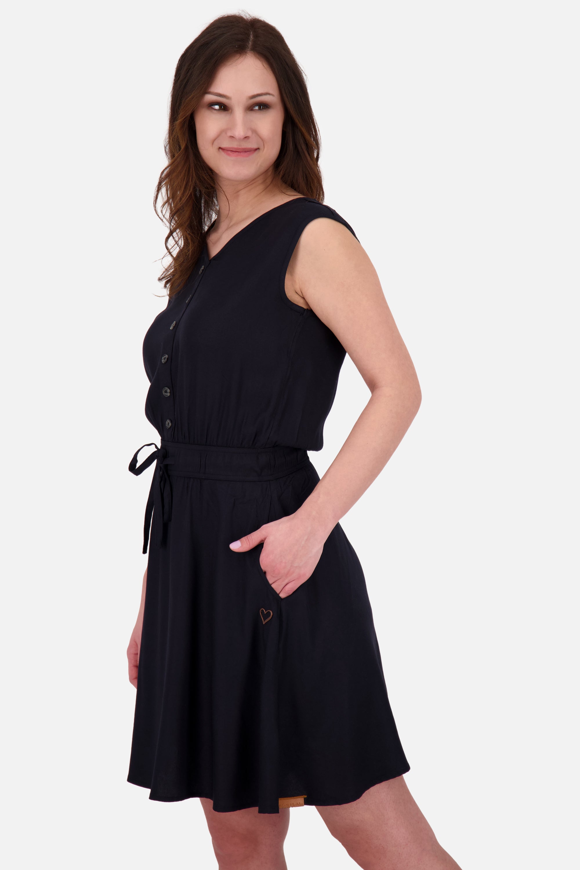 ScarlettAK A kurzes Kleid Damen Schwarz