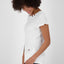 Bereit für den Sommer: CocoAK A T-Shirt mit betonter Silhouette für Damen Weiß