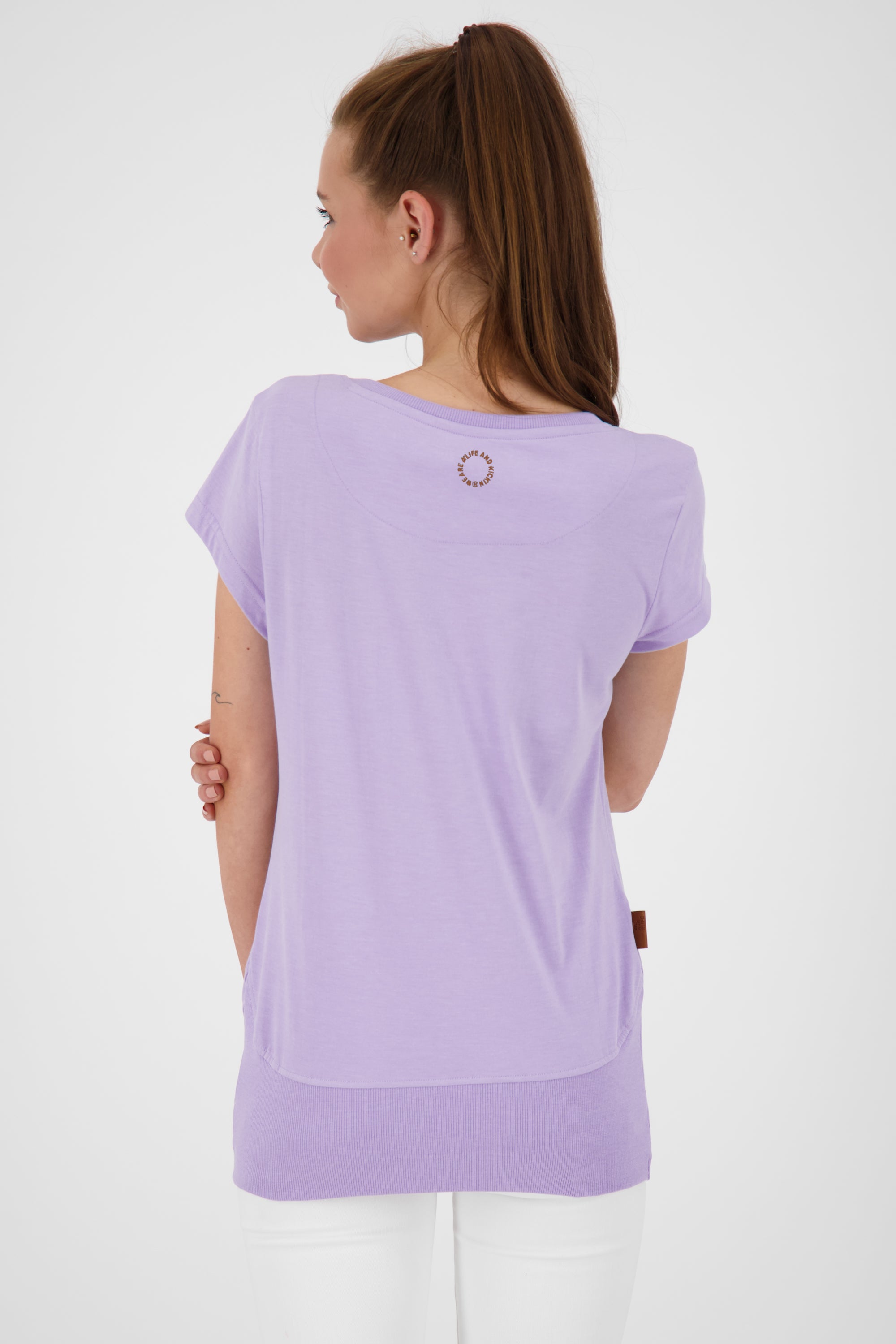 Bereit für den Sommer: CocoAK A T-Shirt mit betonter Silhouette für Damen Rosa