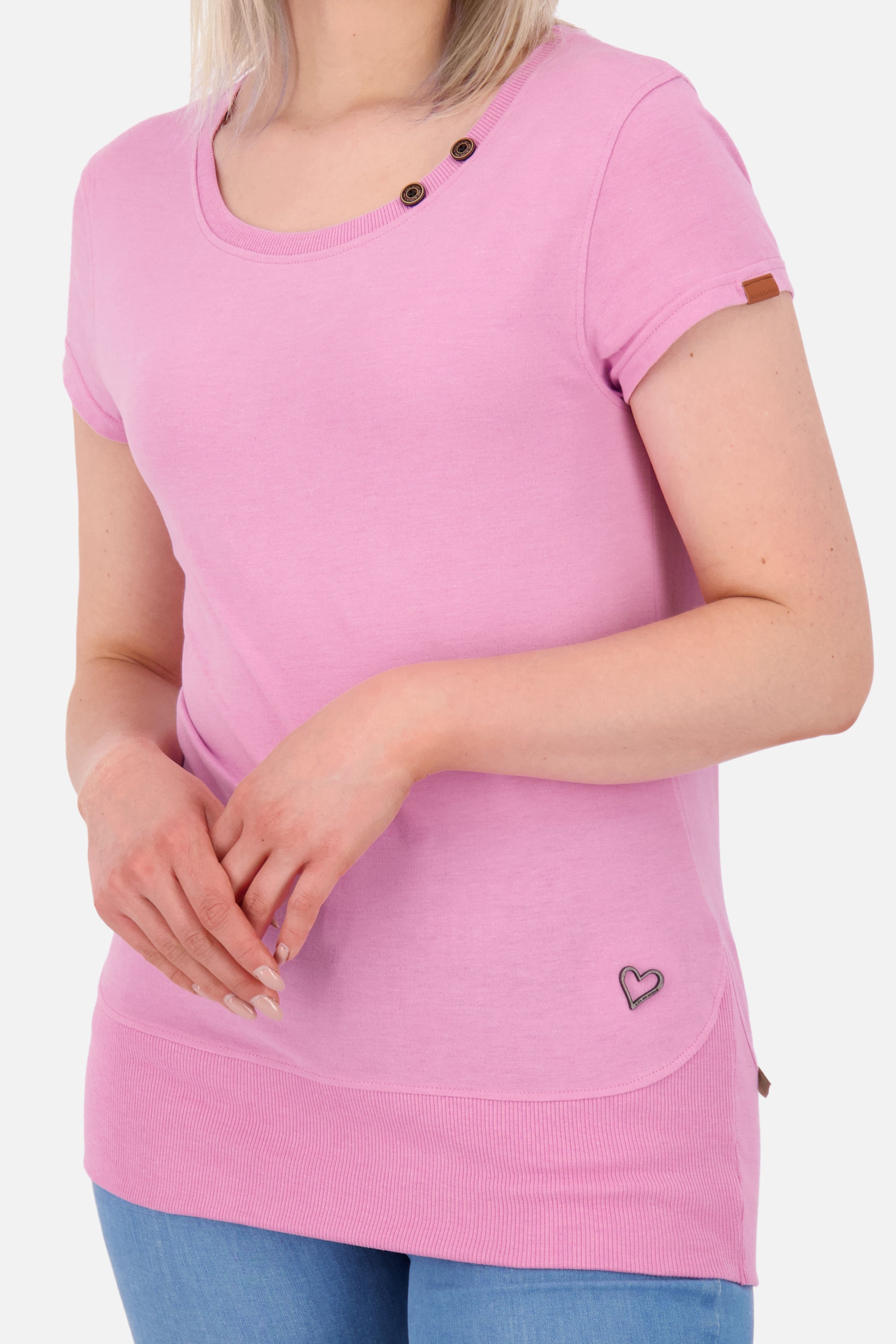 CocoAK A T-Shirt von Alife and Kickin: Farbenfroh und modisch Pink