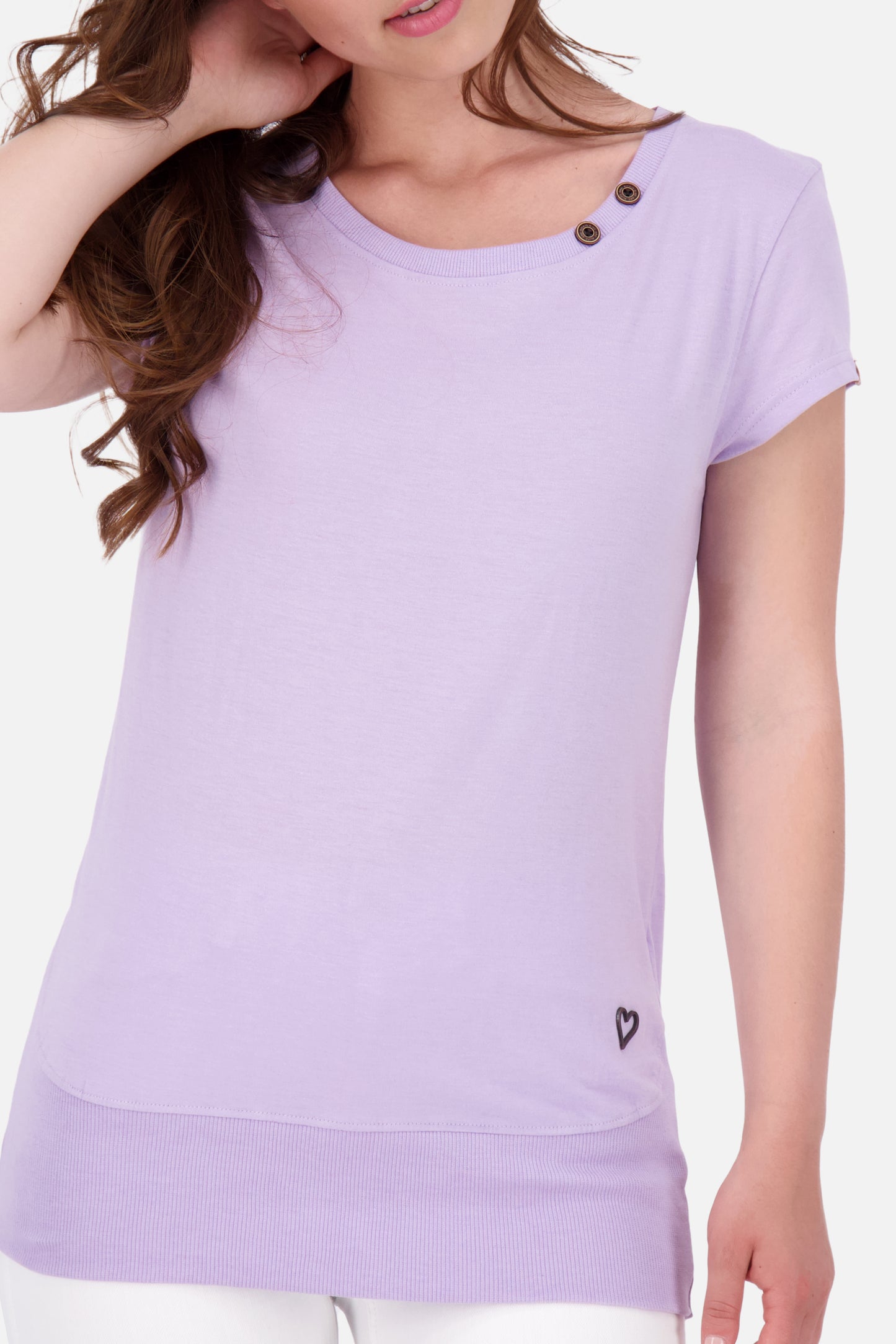CocoAK A T-Shirt von Alife and Kickin: Farbenfroh und modisch Violett