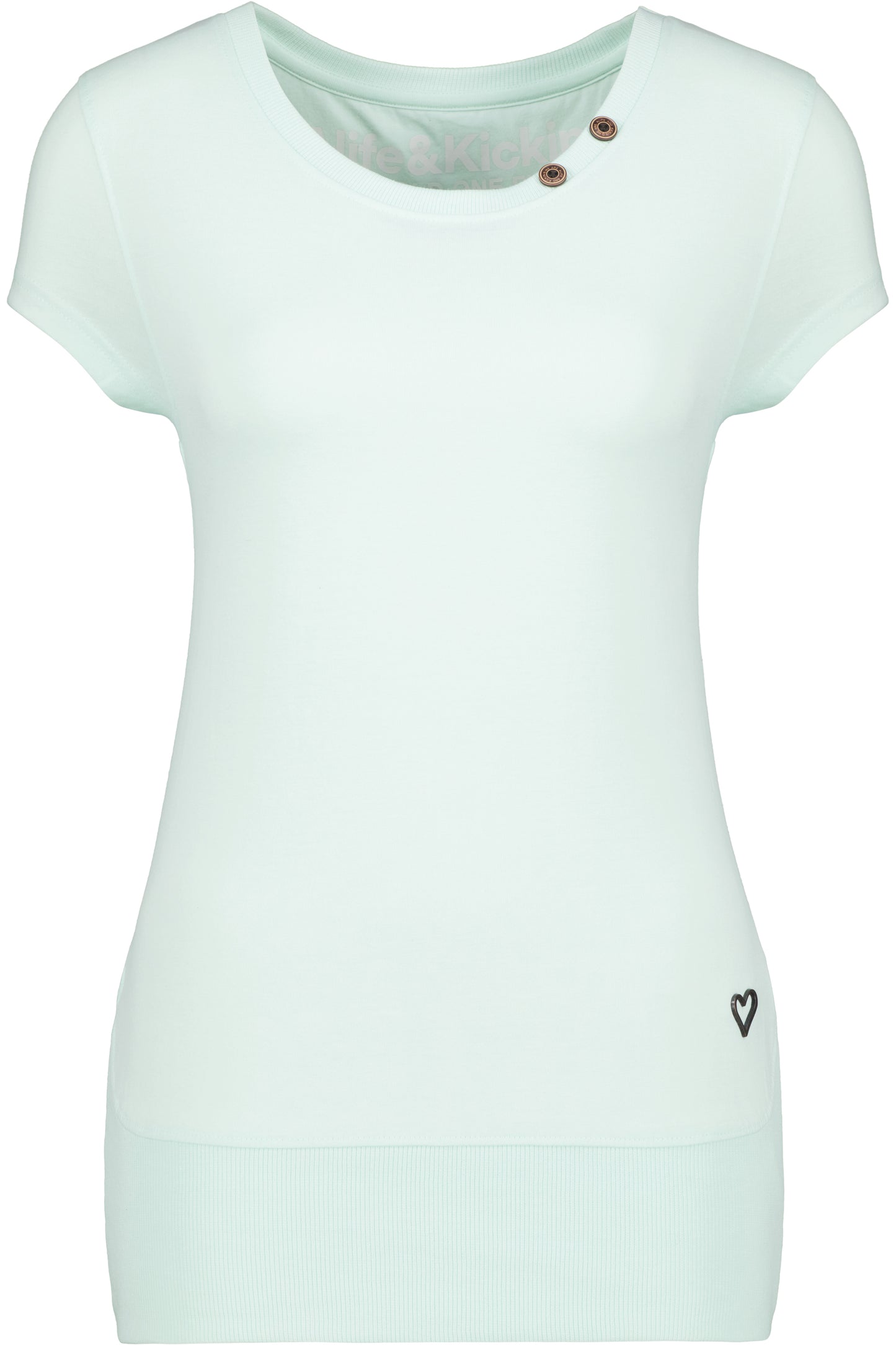 CocoAK A T-Shirt von Alife and Kickin: Farbenfroh und modisch Hellgrün