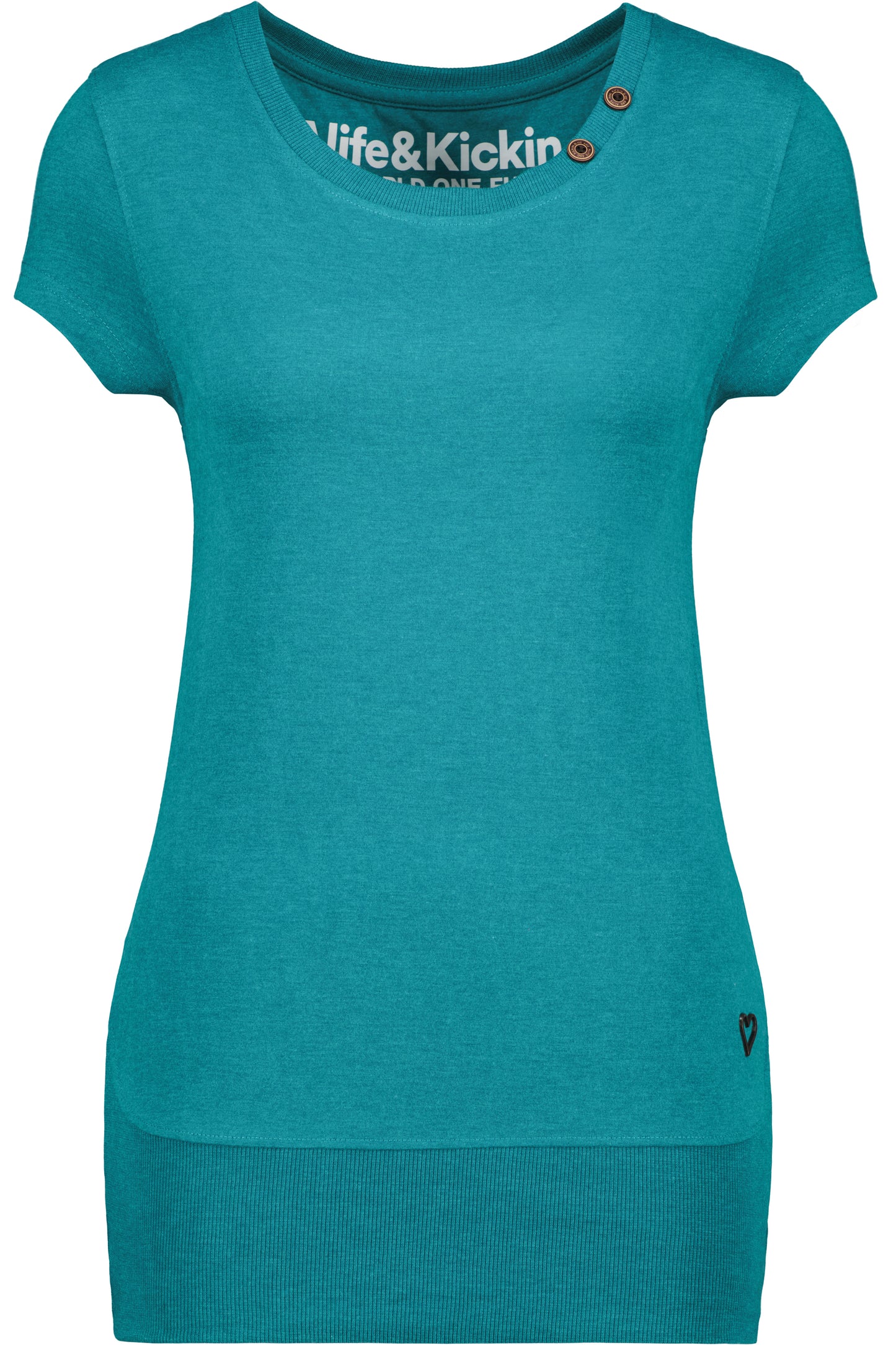CocoAK A T-Shirt von Alife and Kickin: Farbenfroh und modisch Dunkelgrün