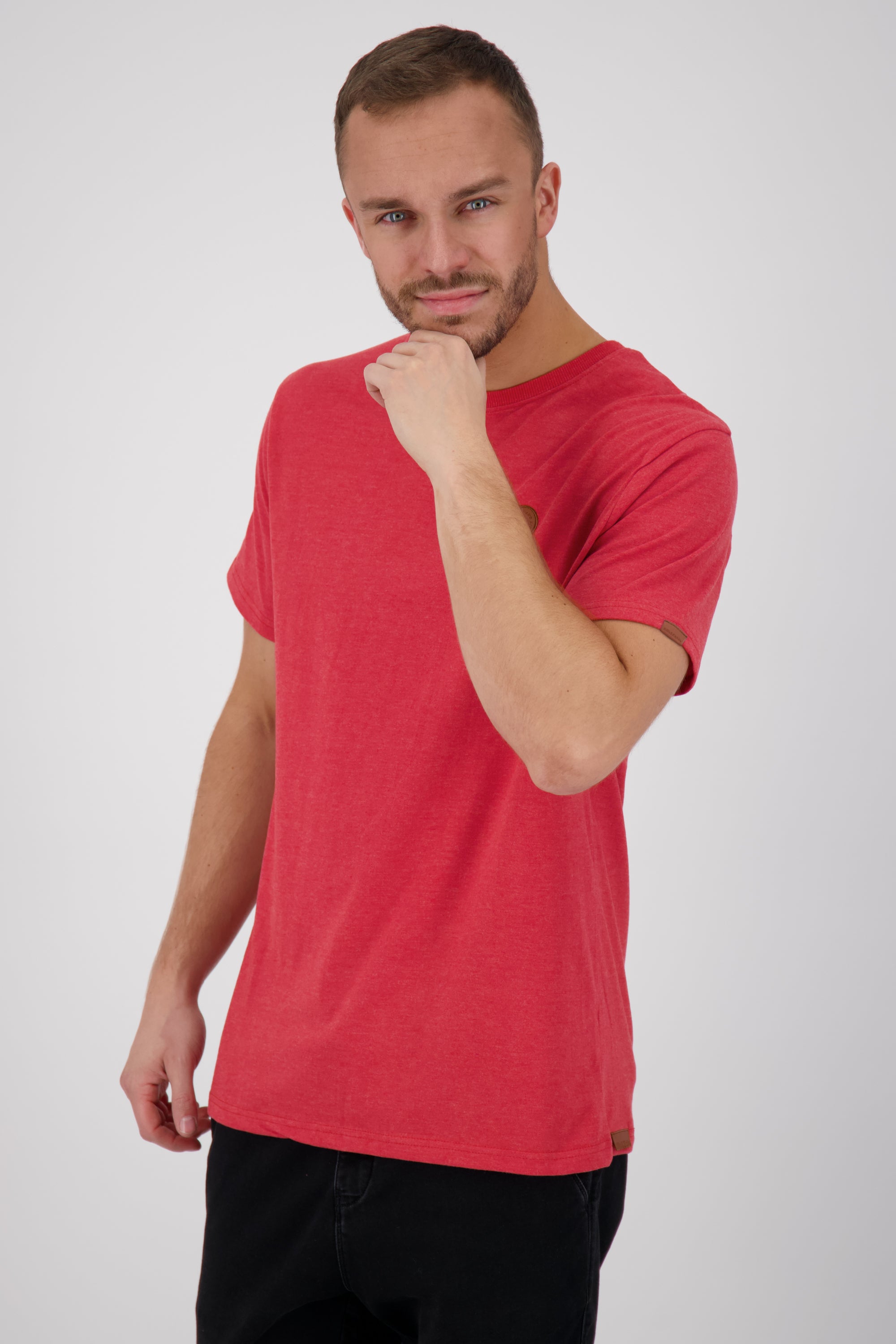 MaddoxAK A T-Shirt Herren  Rot