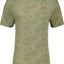 Alloverprint-Design für Männer mit dem T-Shirt NicAK B Grün