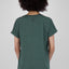 Fließende Silhouette mit dem Damenshirt DiniAK A von Alife and Kickin Dunkelgrün