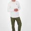 Stilvoll und bequem - Langarmshirt für Herren - Alife and Kickin AlexAK A Weiß
