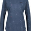LeaAK B Longsleeve Damen - Muster trifft auf Stil Dunkelblau