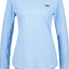 Sportlich und feminin - Langarmshirt LeaAK A für modische Frauen Hellblau