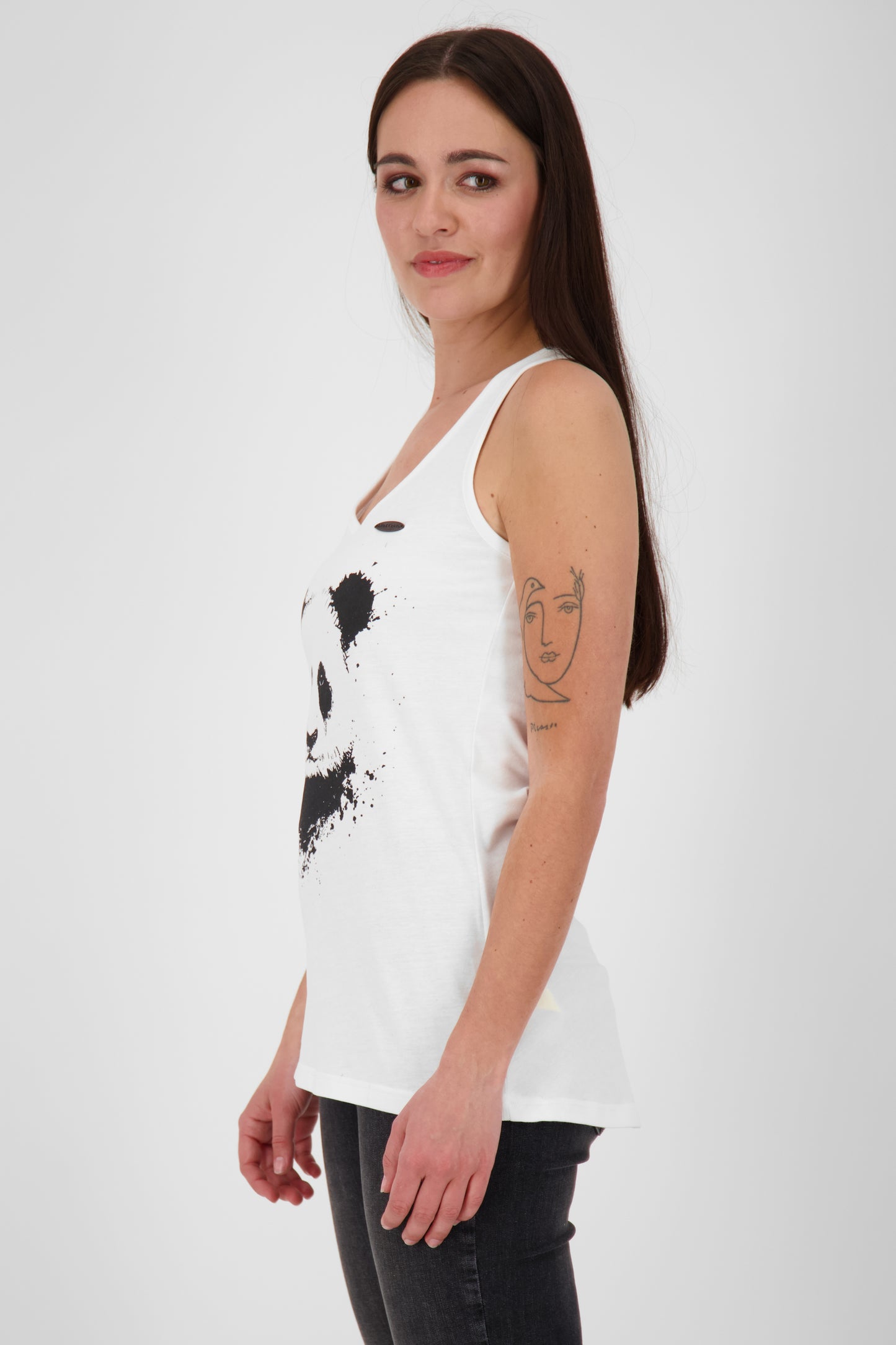 LuciaAK Damen-Shirt -Bequemer Style für den Sommer Weiß