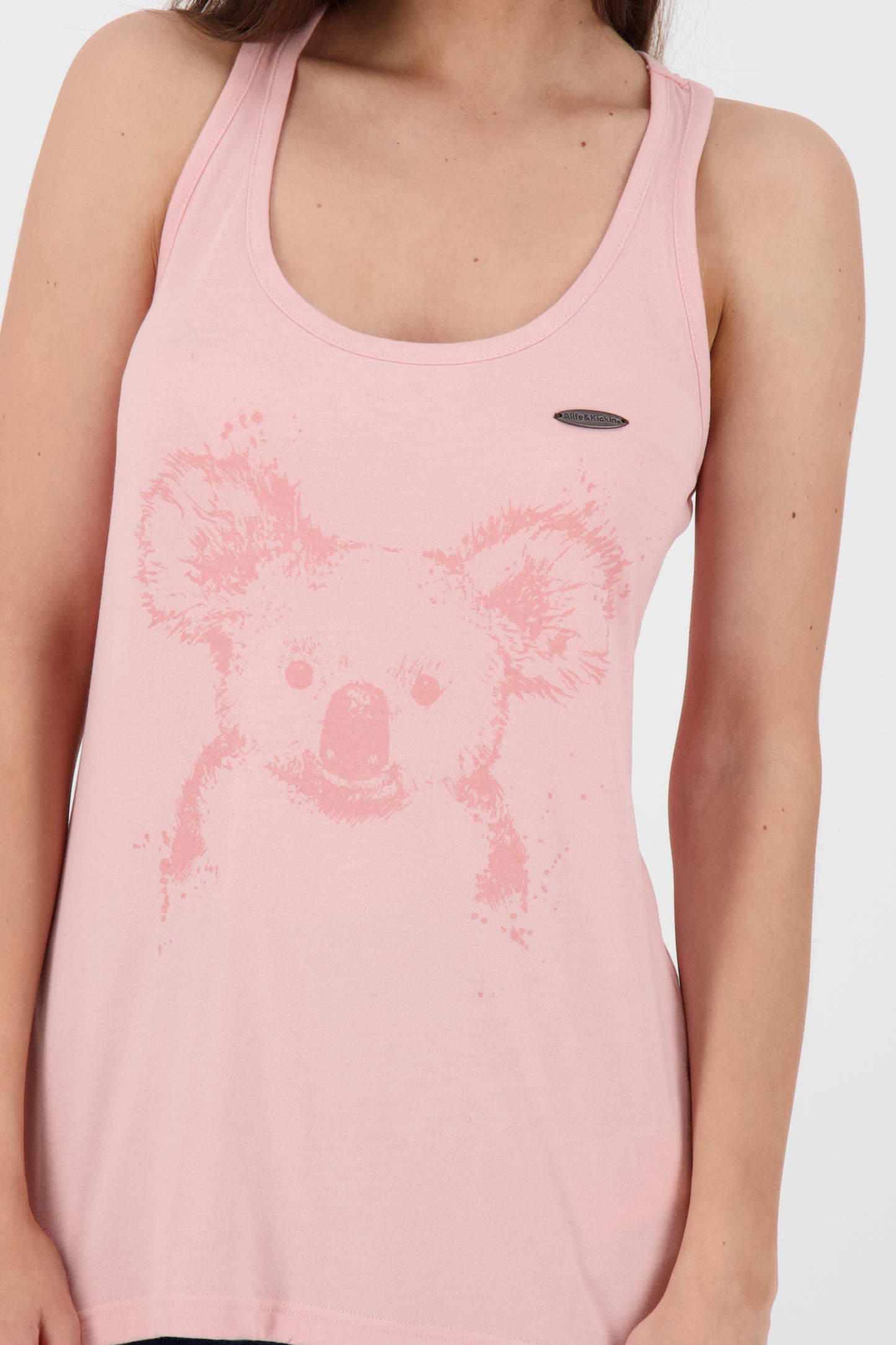 LuciaAK Damen-Shirt -Bequemer Style für den Sommer Rosa