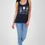 LuciaAK Damen-Shirt -Bequemer Style für den Sommer Dunkelblau