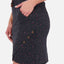 Sommerlicher Damenrock LucyAK B Schwarz