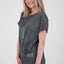 Vielseitiges Damenshirt: Oversize-Shirt SunAK B Schwarz