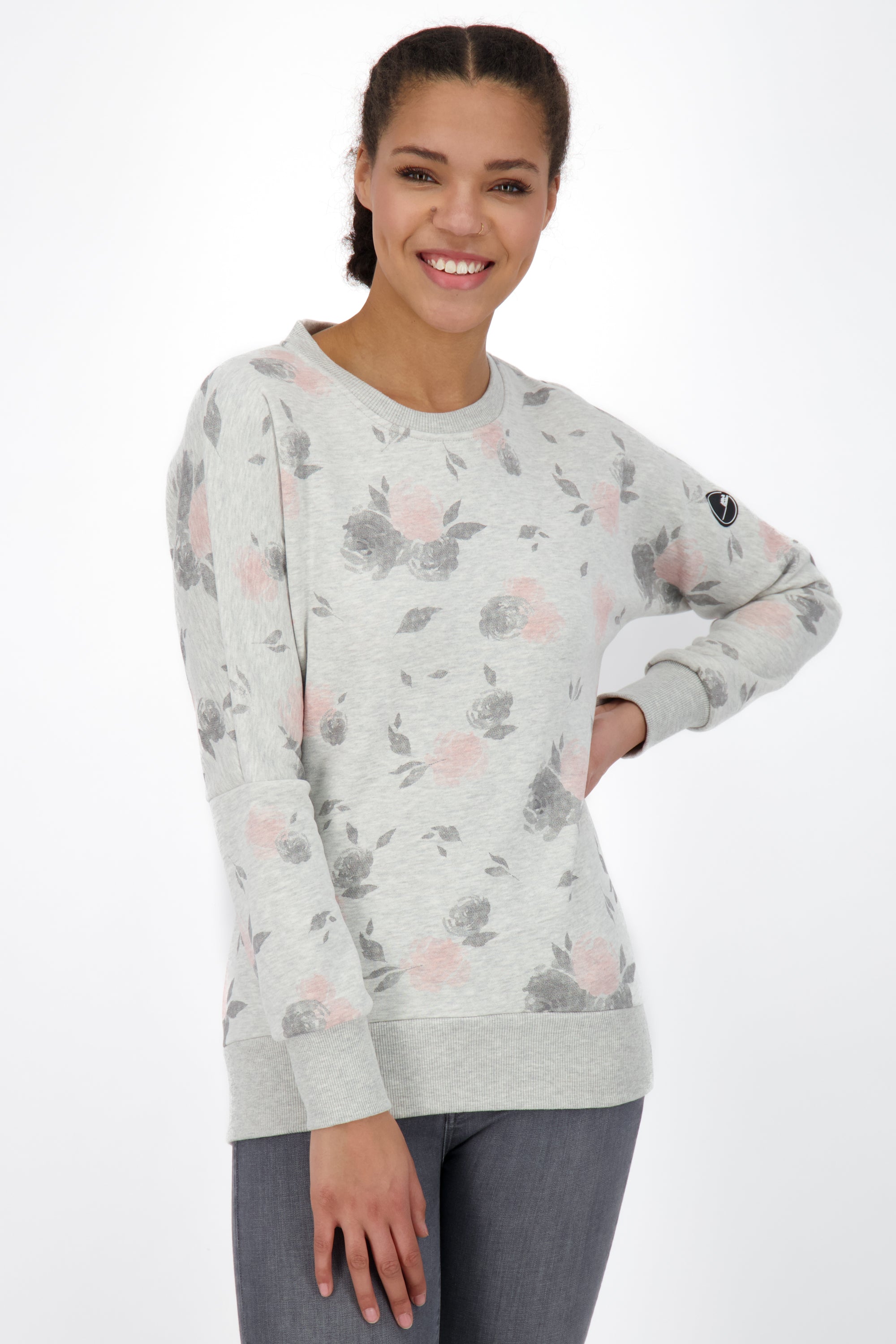 Damen-Sweater DarlaAK B für deinen Wohlfühlmoment Grau
