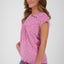 Damen T-Shirt SummerAK für einen verspielter Look Pink