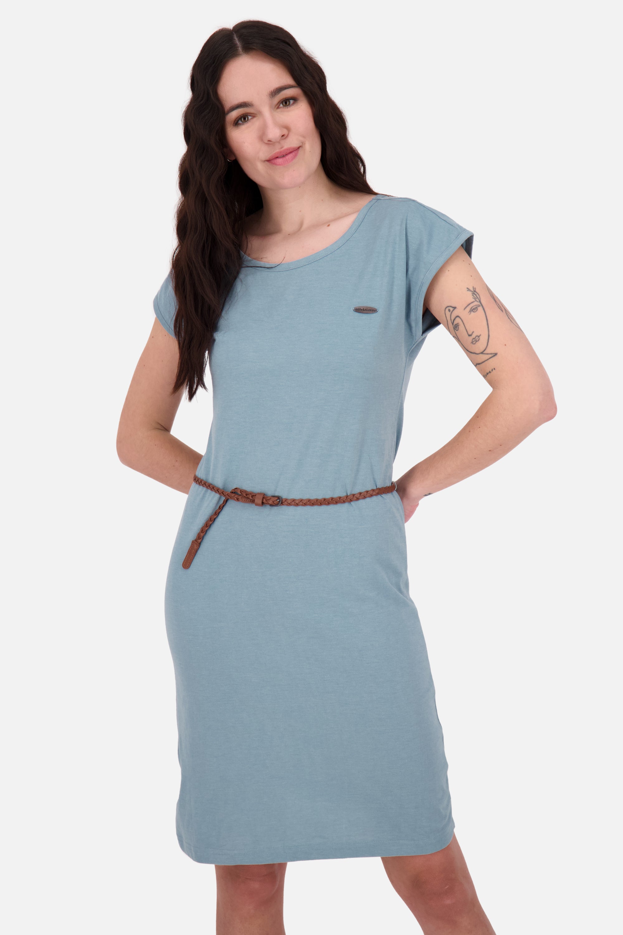 Freizeitkleid ElliAK A von Alife and Kickin für Damen - Dein idealer Begleiter für den Sommer Grau