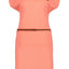 Damen Freizeitkleid ElliAK A - Weiche Jerseyqualität mit figurbetonter Passform Orange