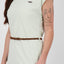 Damen Freizeitkleid ElliAK A - Weiche Jerseyqualität mit figurbetonter Passform Hellgrün