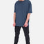 Trendiges Oversize T-Shirt PittAK A für modebewusste Herren Dunkelblau