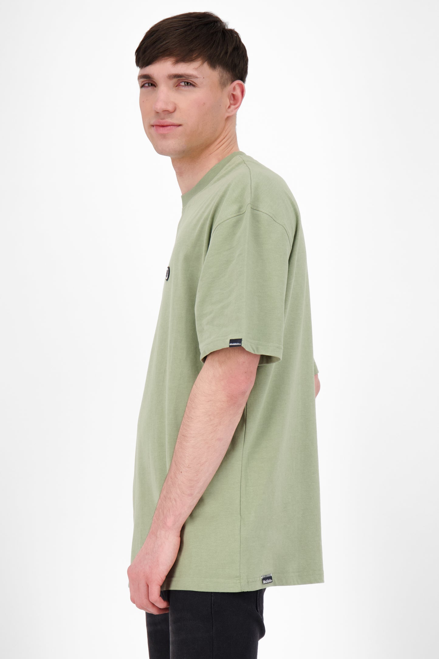 Trendiges Oversize T-Shirt PittAK A für modebewusste Herren Grün
