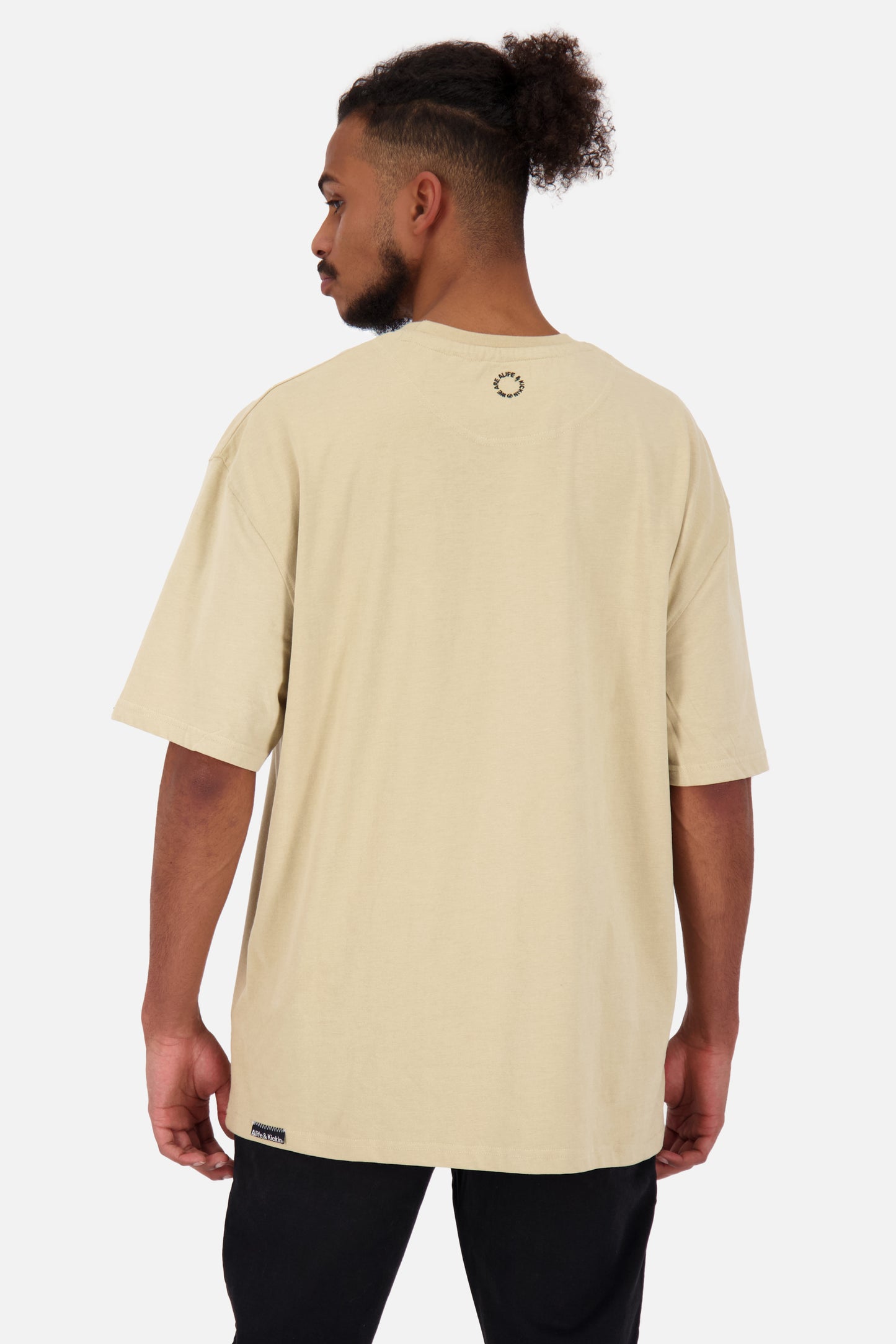Trendiges Oversize T-Shirt PittAK A für modebewusste Herren Beige