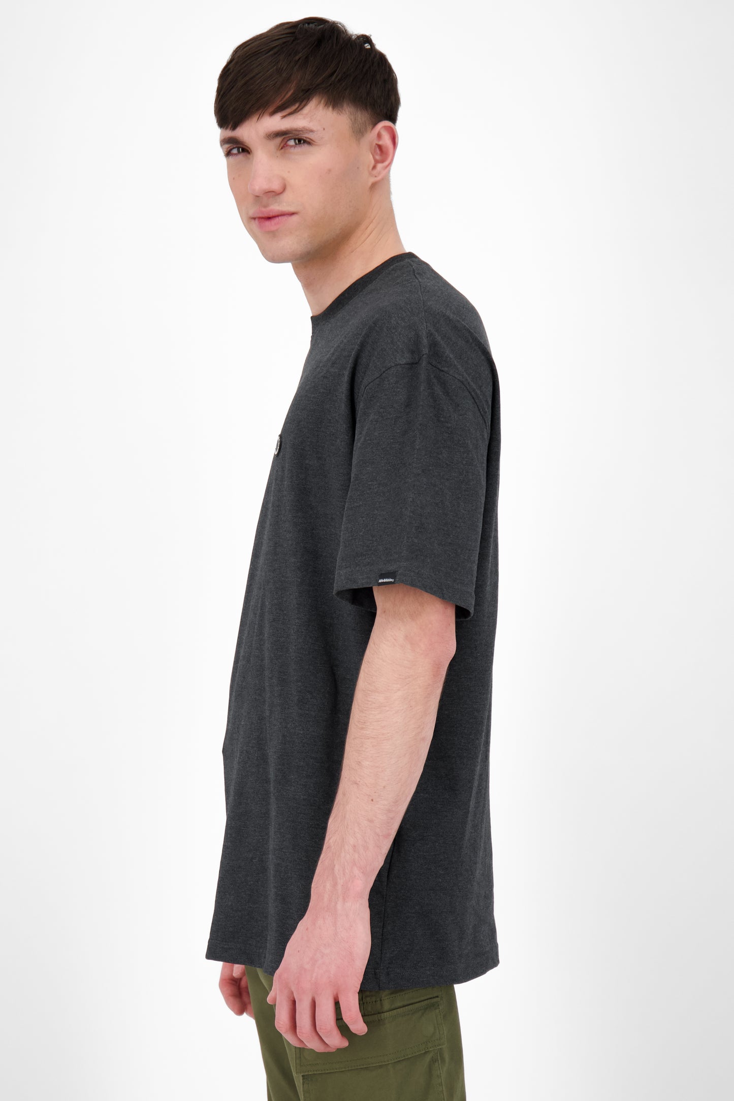 Trendiges Oversize T-Shirt PittAK A für modebewusste Herren Schwarz