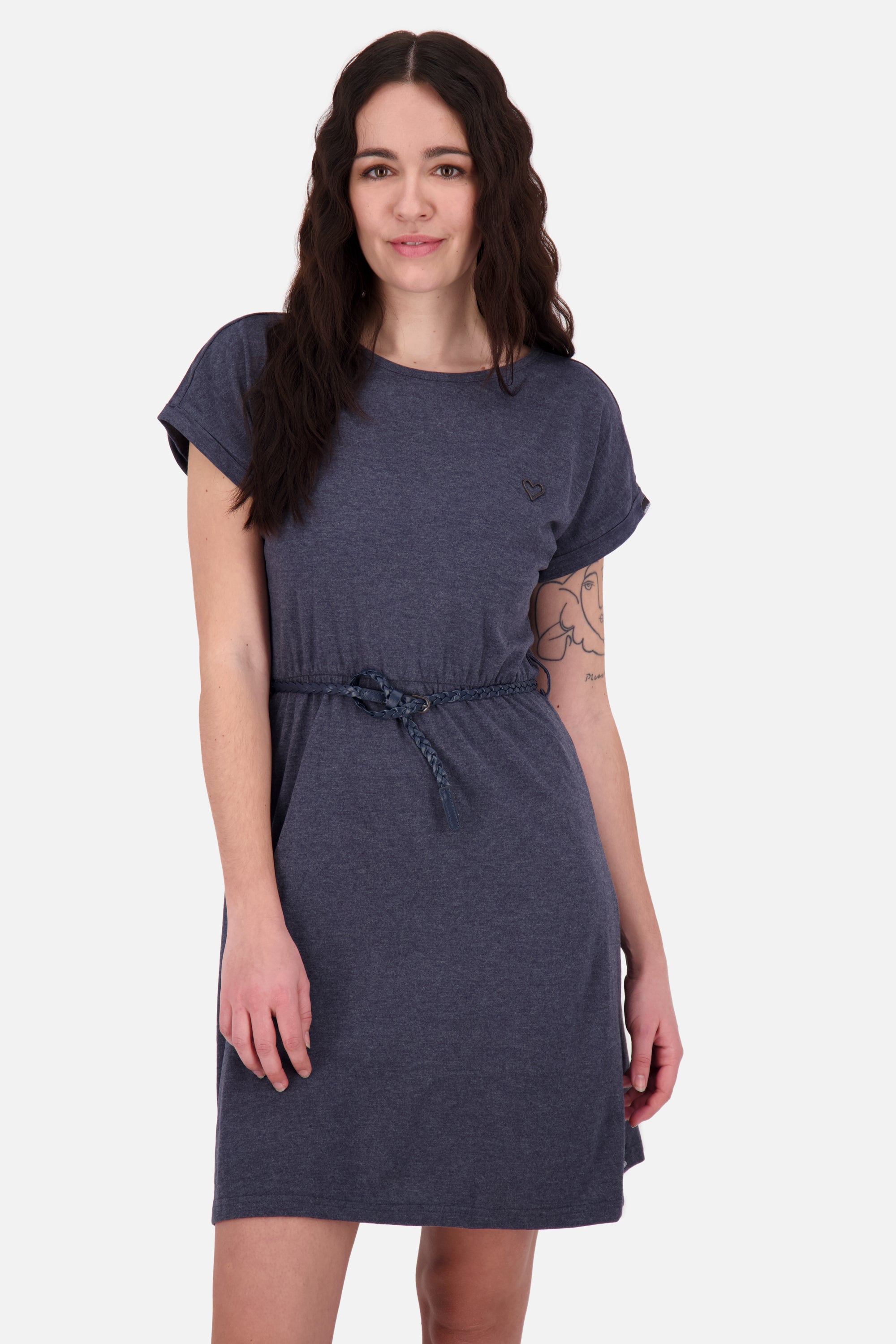 Feminines Freizeitkleid NoraAK A - Alife and Kickin Dunkelblau