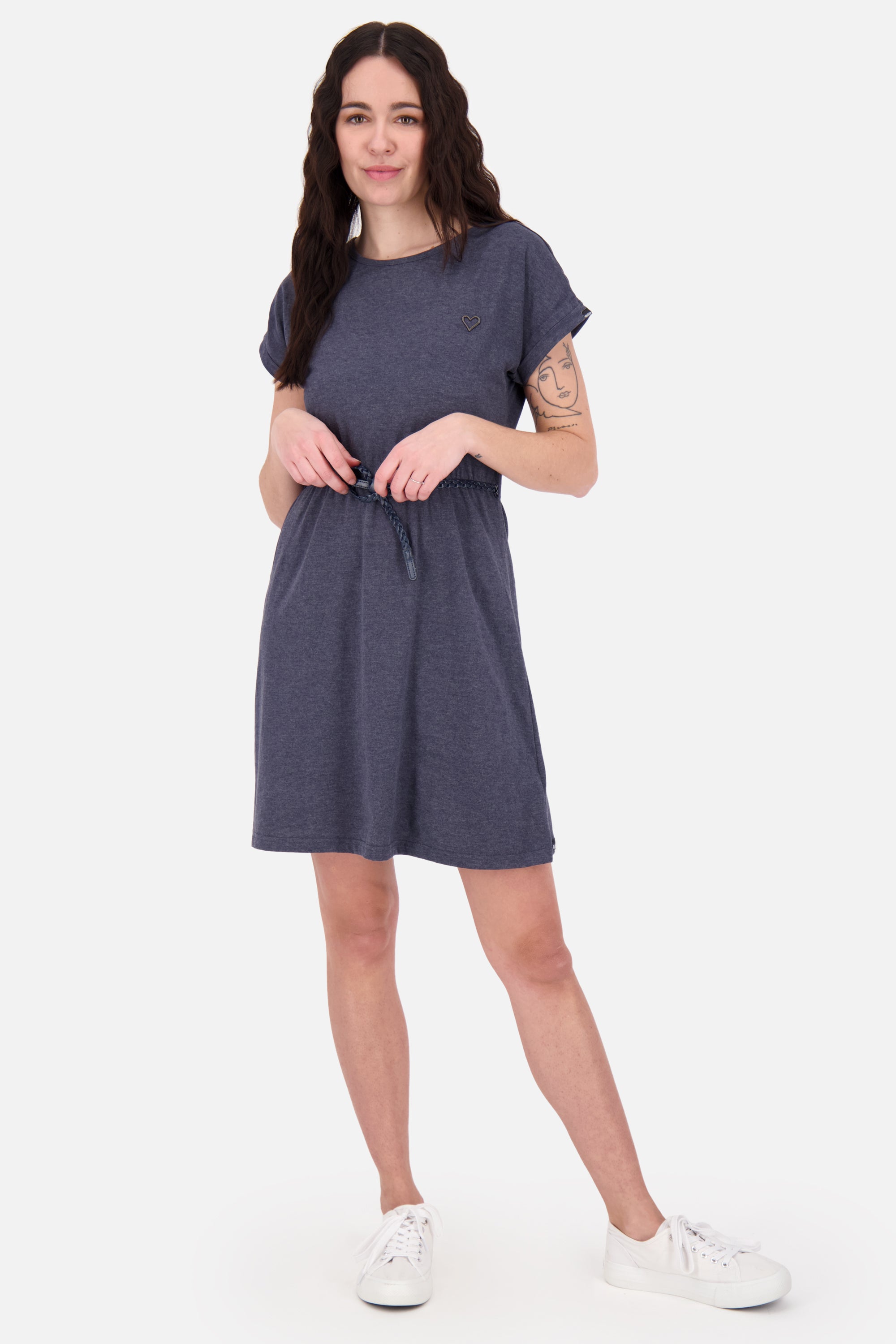 Feminines Freizeitkleid NoraAK A - Alife and Kickin Dunkelblau