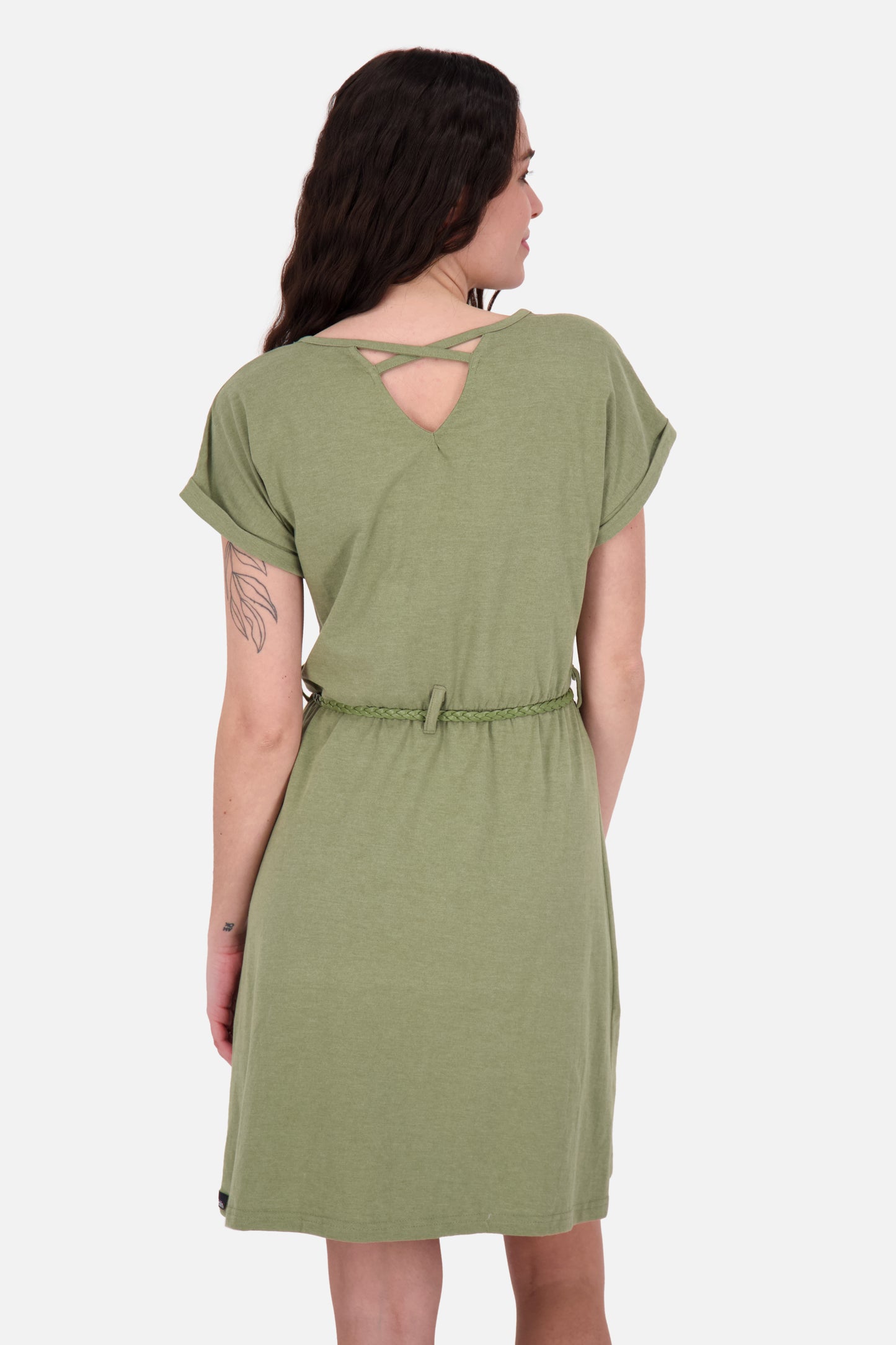 Feminines Freizeitkleid NoraAK A - Alife and Kickin Grün