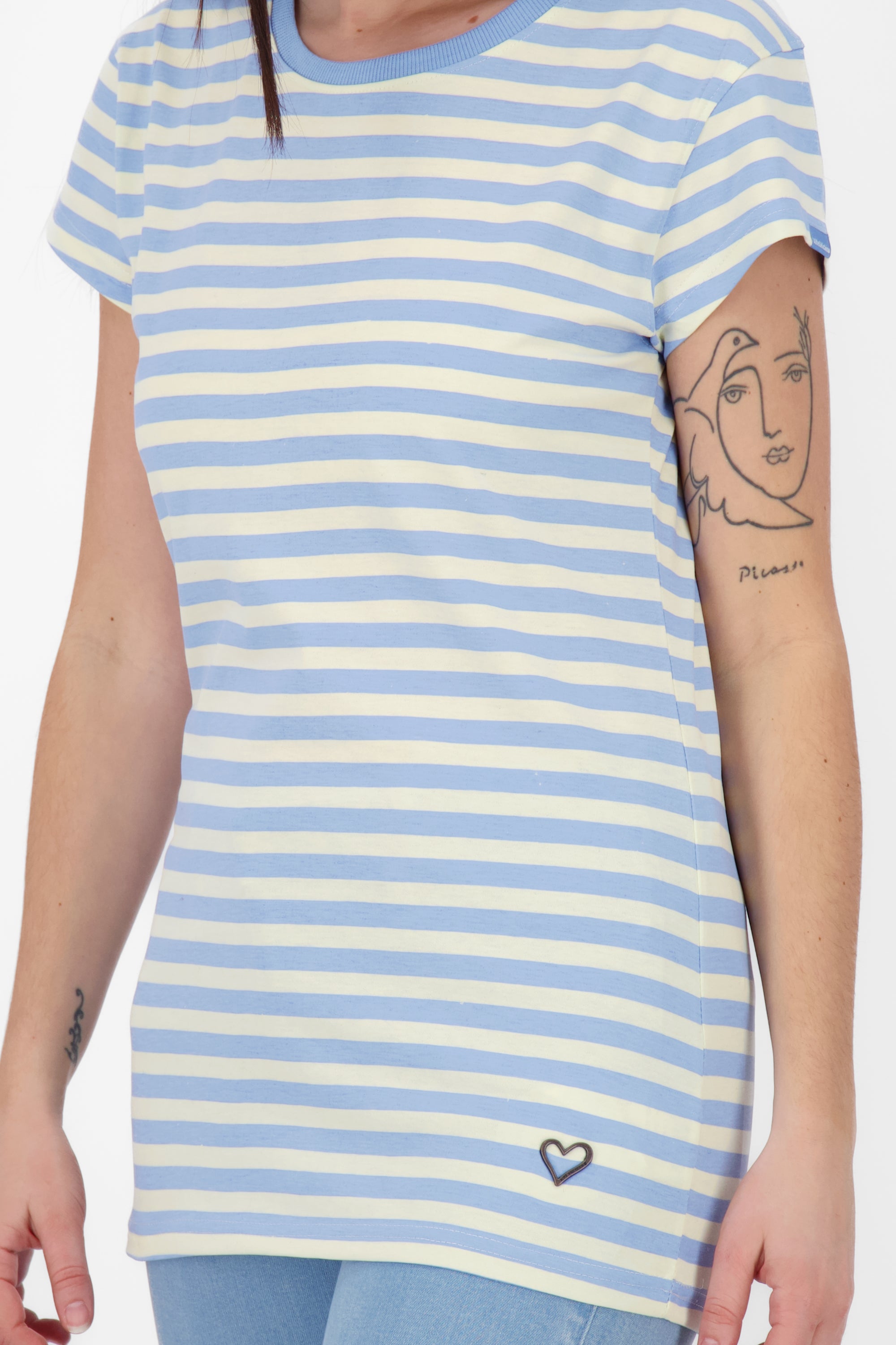 Sommerliches Damenshirt AmandaAK A Hellblau