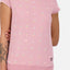 Damen T-Shirt CocoAK Z im maritimen Streifenmuster Rosa