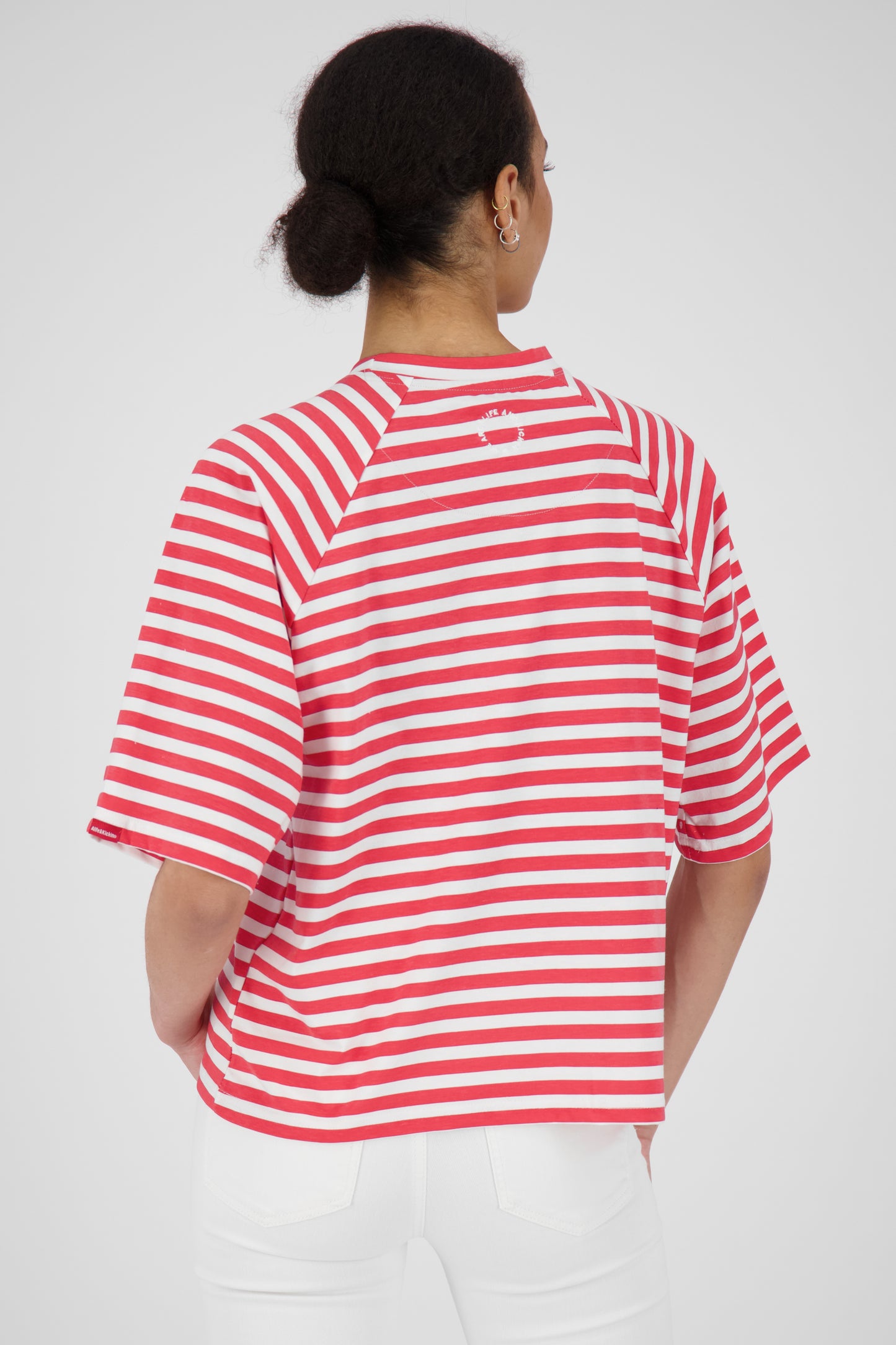 Zeitloser Klassiker Damen Streifen-Shirt RubyAK A Rot