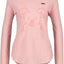 Damen Longsleeve mit LeaAK C Print - Be different! Rosa