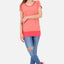 Einzigartiges Design CocoAK Z T-Shirt Damen für den perfekten Sommerlook Rot