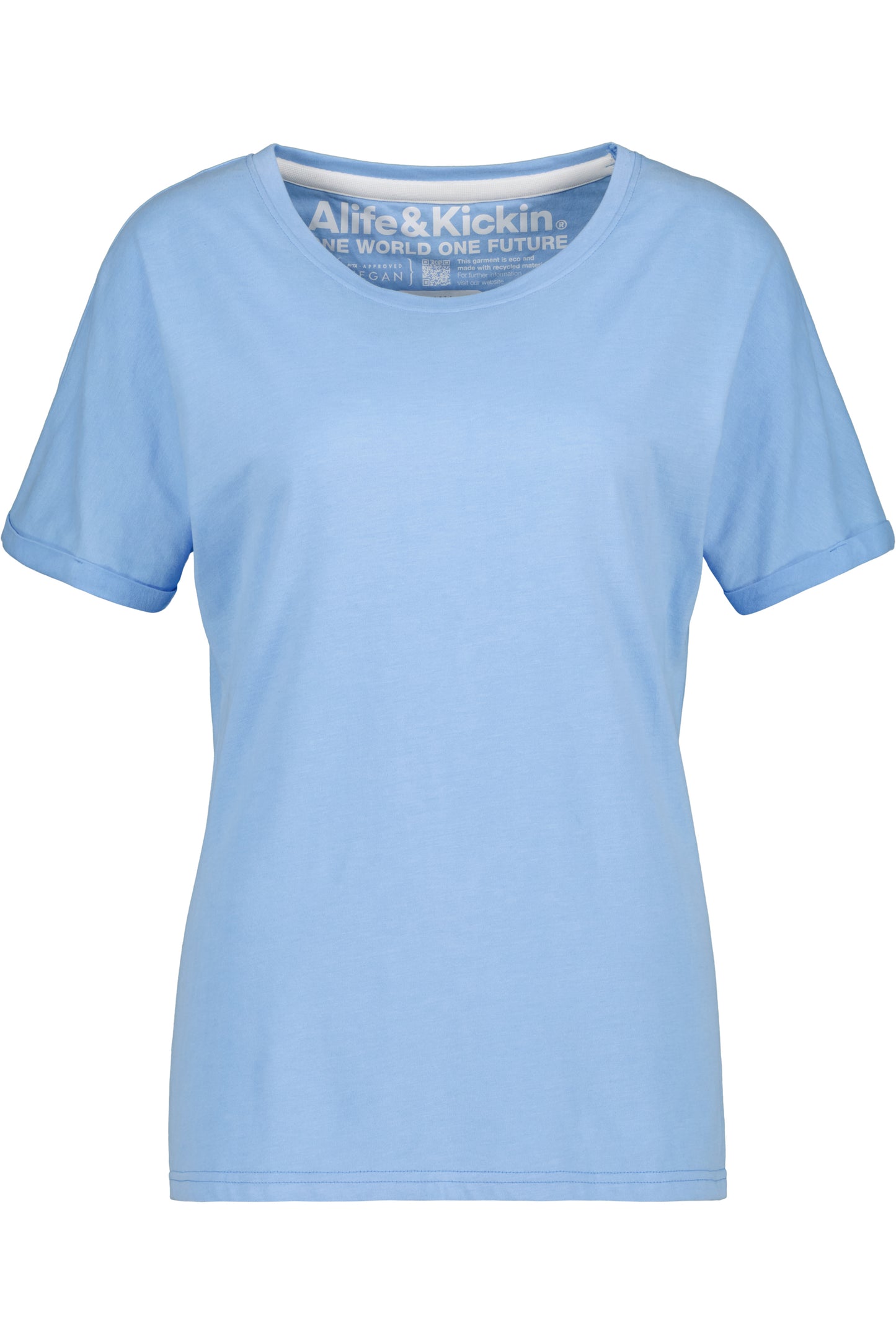 Lässiger Sommerlook T-Shirt MalaikaAK A Damen Hellblau
