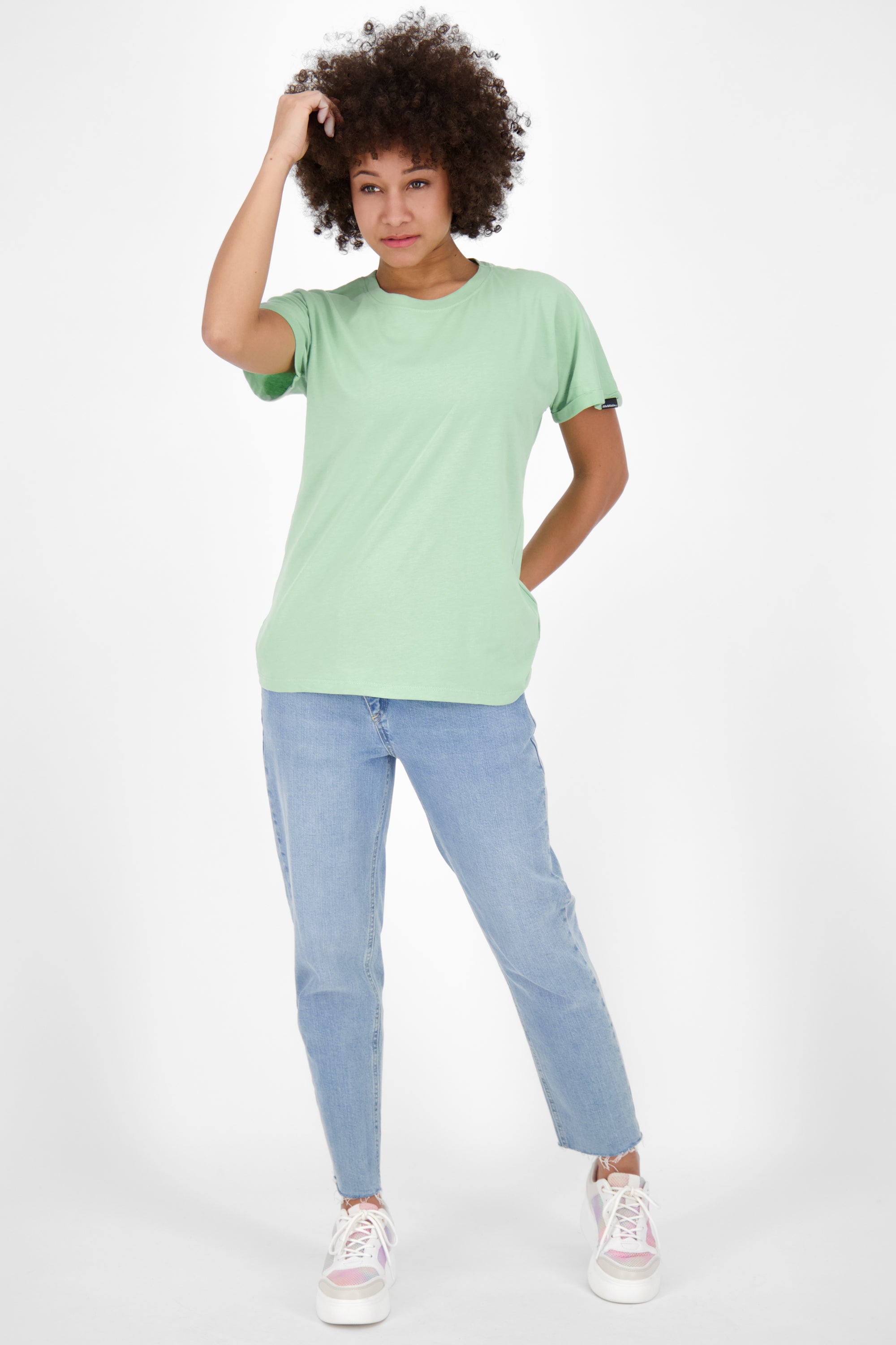 Lässiger Sommerlook T-Shirt MalaikaAK A Damen Grün