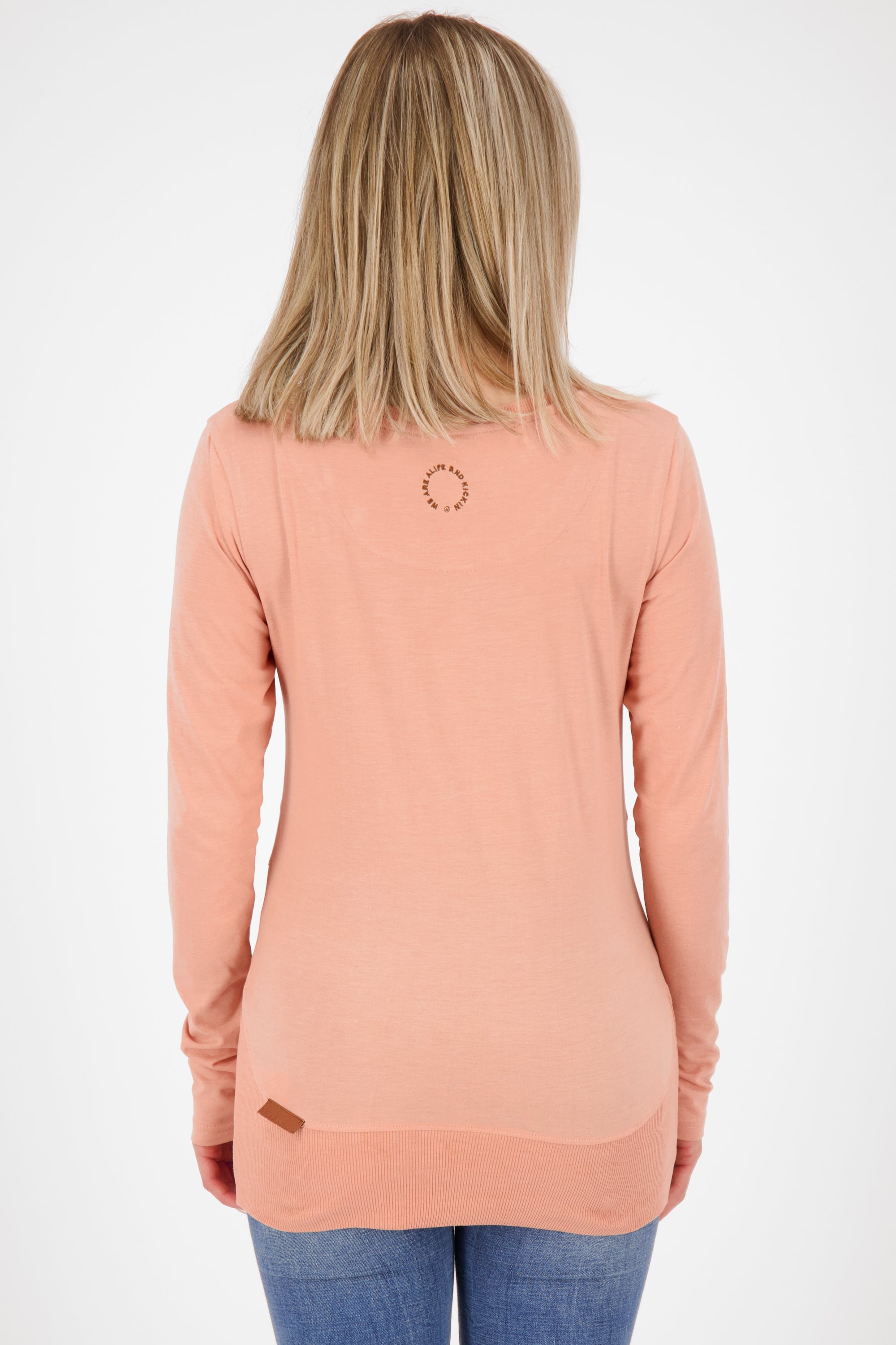 Damen Longsleeve CliaAK A Einzigartiges Design für Deinen Lifestyle Rosa