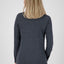 Stylish und bequem - Das Langarmshirt LenjaAK A für Damen Dunkelblau