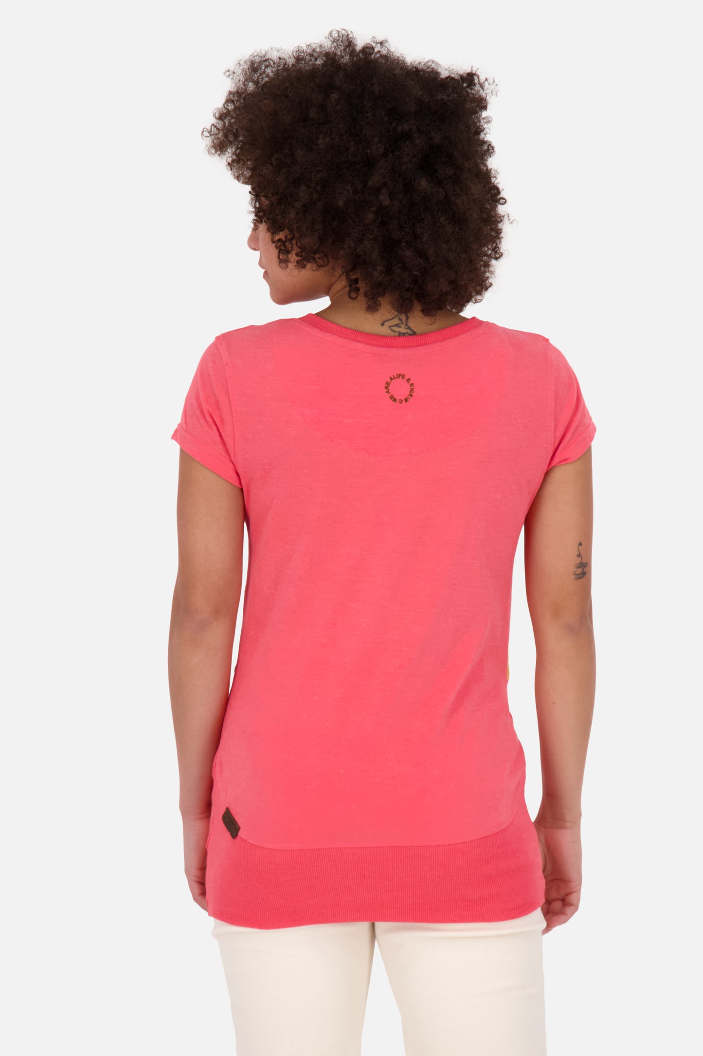 ClementinaAK A T-Shirt Damen - Trendpiece für den Sommer Rot