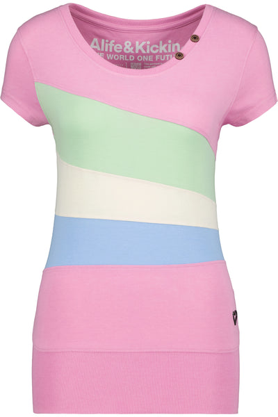 ClementinaAK A T-Shirt Damen - Trendpiece für den Sommer Pink