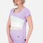 ClementinaAK A T-Shirt Damen - Trendpiece für den Sommer Violett