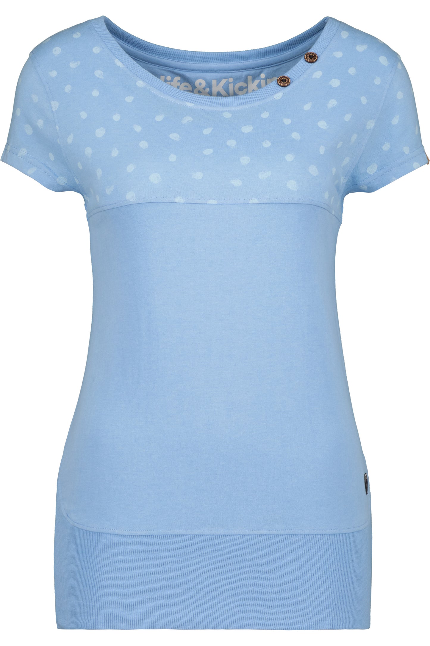 Damen Freizeitshirt CoraAK B: Vielseitig kombinierbarer Style Hellblau